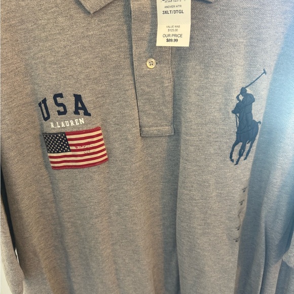 Ralph Lauren Polo- Large logo and flag - Picture 3 of 4